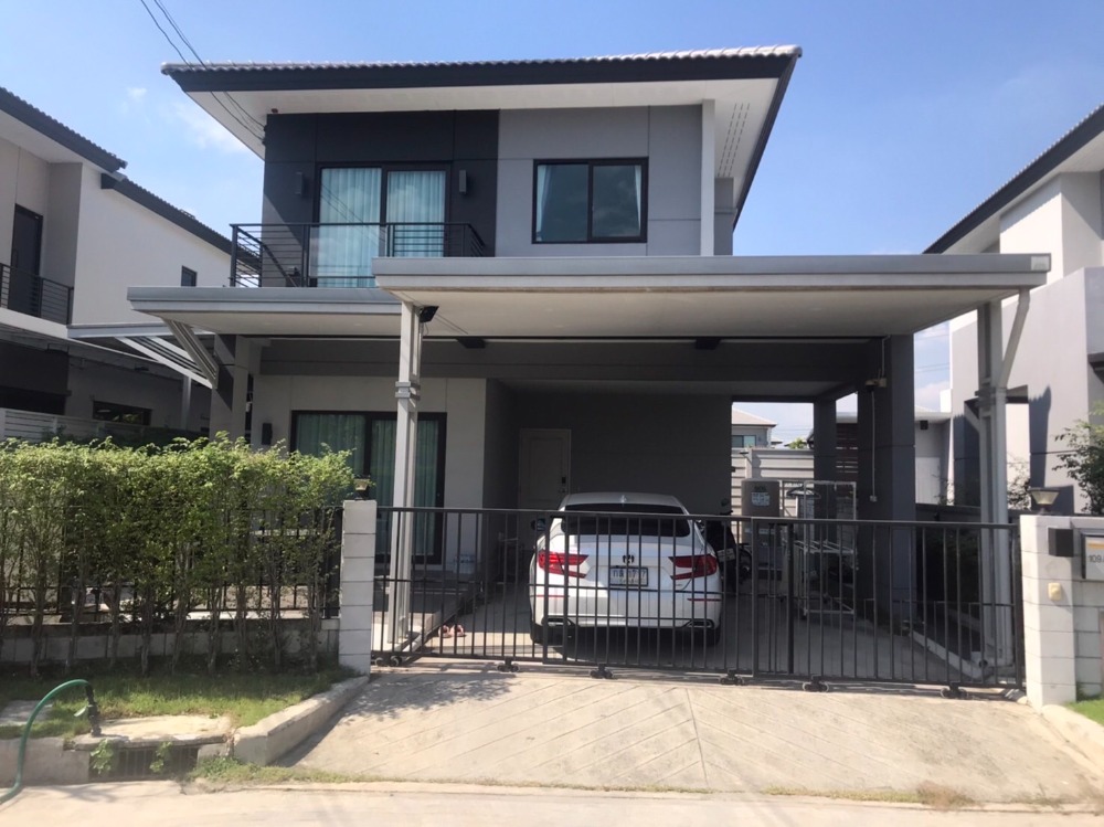 For SaleHouseRama5, Ratchapruek, Bangkruai : 2 storey detached house, good location