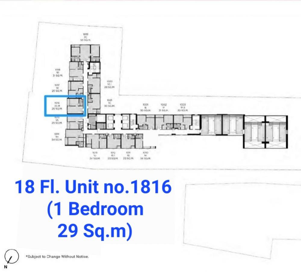 Sale DownCondoWongwianyai, Charoennakor : ** Owner sells down payment 1 Bed 29 sq m. East direction. First round price VVIP (Quintara MHyDen Pho Nimit Quintara MyDen Pho Nimit)