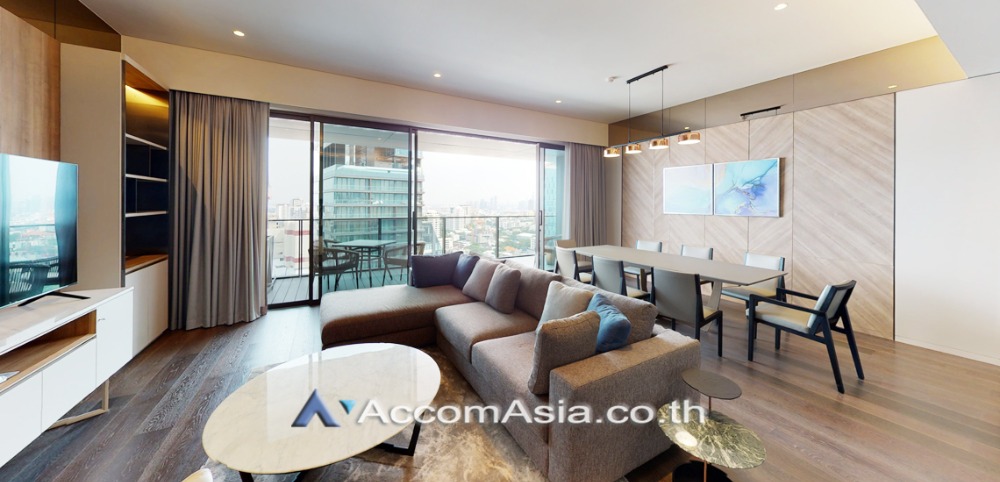 ให้เช่าคอนโดสุขุมวิท อโศก ทองหล่อ : 3 Bedrooms Condominium for Rent in Sukhumvit, Bangkok near BTS Thong Lo at Tela Thonglor (AA26411)