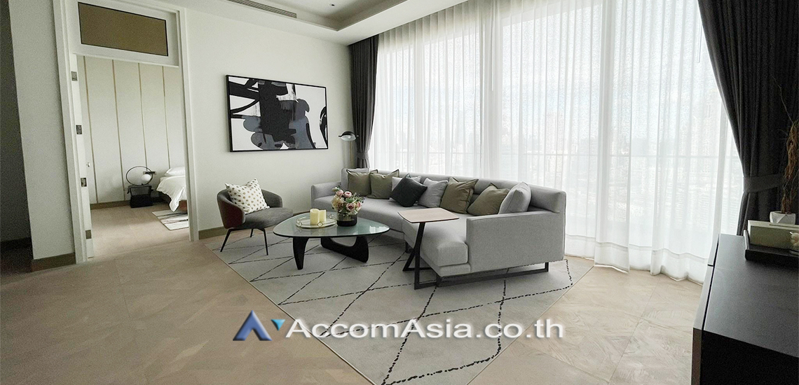 ให้เช่าคอนโดวงเวียนใหญ่ เจริญนคร : 2 Bedrooms Condominium for Rent in Charoennakorn, Bangkok near BTS Krung Thon Buri at The Residences at Mandarin Oriental (AA27211)