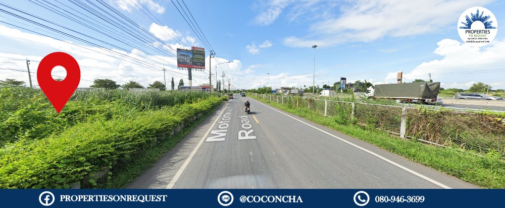 For SaleLandKasetsart, Ratchayothin : 📢 Land for sale on the main road, Bang Khen District, before Lat Krabang, near the expressway, convenient to travel **(area 4-2-28.7 rai) 📌 (Property number: COL188)