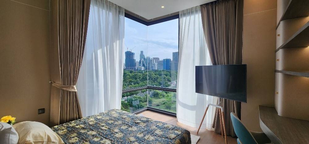 For RentCondoWitthayu, Chidlom, Langsuan, Ploenchit : 🔥🔥#luxuryCondo🔥🔥Beautiful room, convenient travel, Condo Muniq Langsuan 🟠#PT2409_157