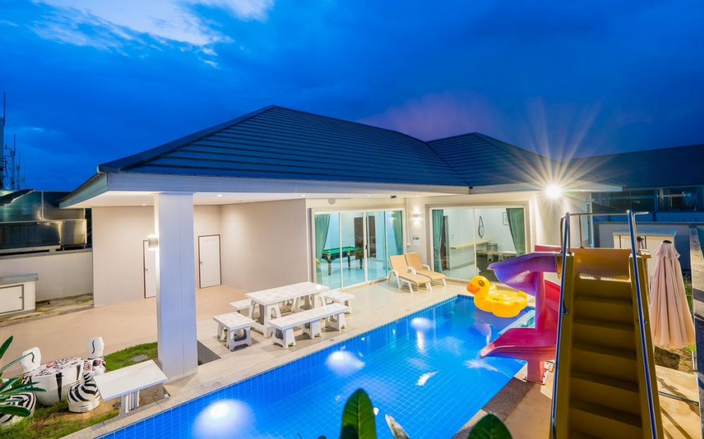 For SaleHouseCha-am Phetchaburi : ขายบ้านพูลวิลล่า พร้อมปล่อยเช่ารายวันได้เลย อปก.พร้อมแล้ว House for sale Pool villa serennara Cha am 3br3toilet 4,400,000 thb large swimming pool 2 km from the beachทำธุรกิจให้เช่าได้เลยทันที อปก ครบแล้ว 80 sqw ราคาต่อรองได้เลย