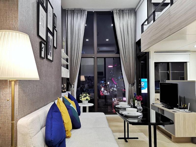 For SaleCondoRama9, Petchburi, RCA : Condo For Sale Chewathai Residence Asoke 1 Bedroom 1 Bathroom 40 sqm