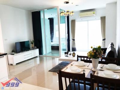 For SaleCondoPattanakan, Srinakarin : Condo for sale, beautiful room, 2 bedrooms, 70 sq m, north side, corner room