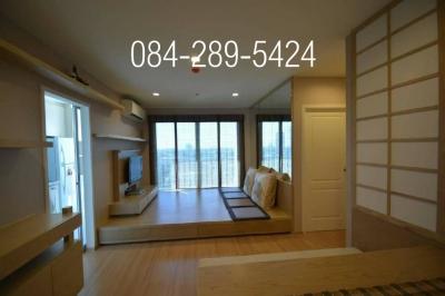 For SaleCondoThaphra, Talat Phlu, Wutthakat : Condo for sale, Casa Ratchada-Ratchaphruek , size 54.69 square meters, 2 bedrooms, corner room, next to BTS Talat Phlu station