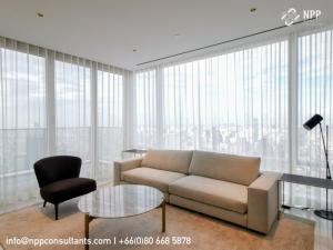 ให้เช่าคอนโดสาทร นราธิวาส : Four Seasons Private Residences 2 Bedrooms For Rent