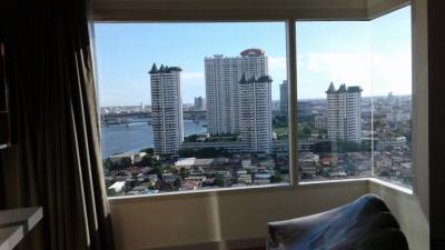 For SaleCondoWongwianyai, Charoennakor : Watermark Chaophraya, 144.98 sqm. Nice view,  Simplicity, Three Bedrooms Condo for Rent/Sale at Watermark chaophraya.