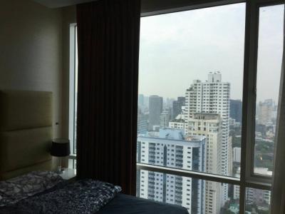 For RentCondoSukhumvit, Asoke, Thonglor : Fullerton, 96sqm convenient, Fully Furnished, High Floor Two Bedrooms Condo for Rent at Fullerton.