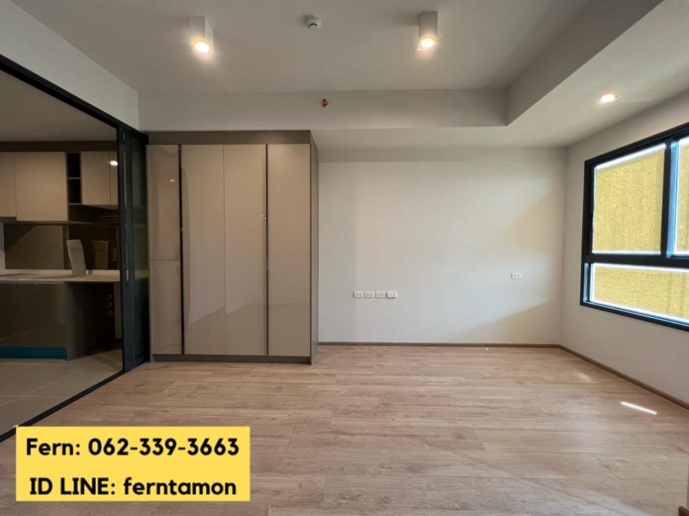 For SaleCondoRama9, Petchburi, RCA : Studio room for sale, 26 sq m., Ideo Rama9-Asoke, free furniture + electrical appliances, ready to move in, near MRT Rama 9, just 450 meters