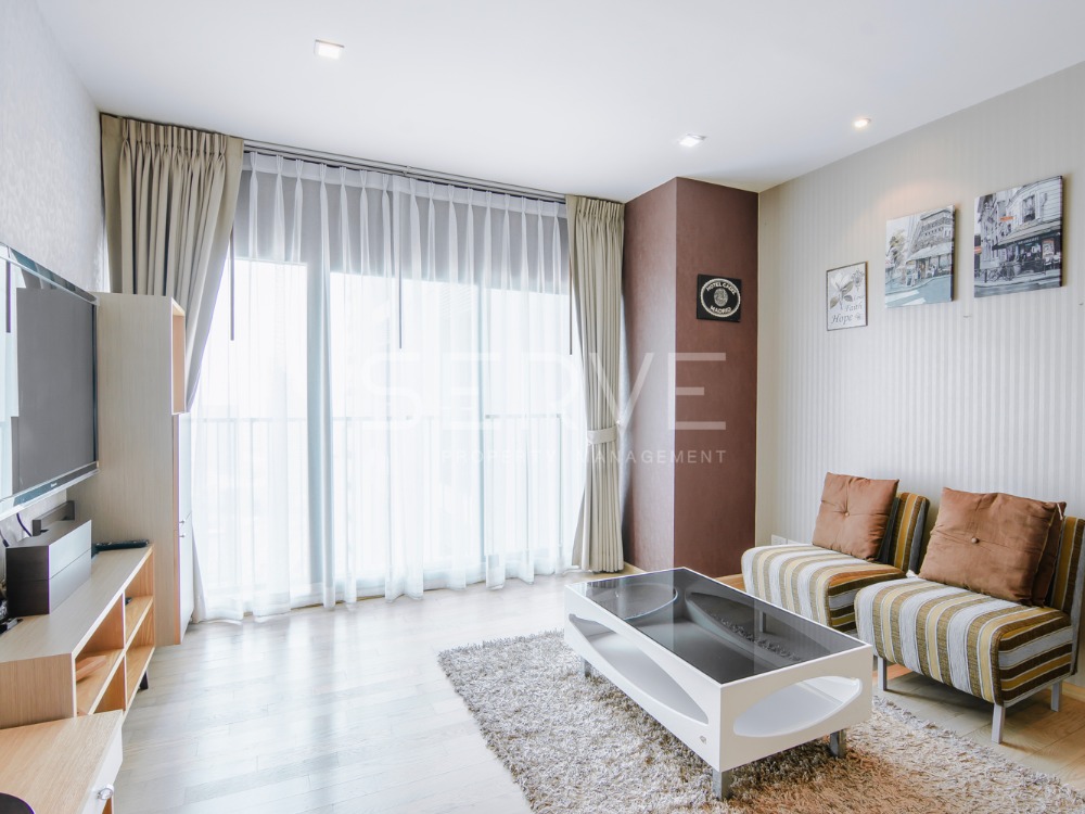 For SaleCondoSukhumvit, Asoke, Thonglor : 🔥13.65 MB🔥 - 2 Beds with Bathtub Corner Room Super High Fl. 30+ Perfect Location BTS Thong Lo at Noble Remix Condo / For Sale