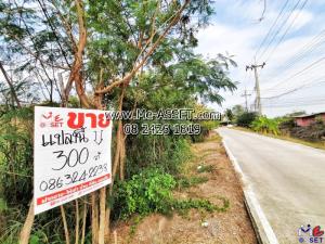 For SaleLandNonthaburi, Bang Yai, Bangbuathong : Sale of partially filled land in the area of Wat Seniwong, Wat Masong, along Kamnan Chuen Canal, Nong Lao Ngai, Sai Noi: Soi Wat Seniwong: 300 square meters: CODE NN-91223