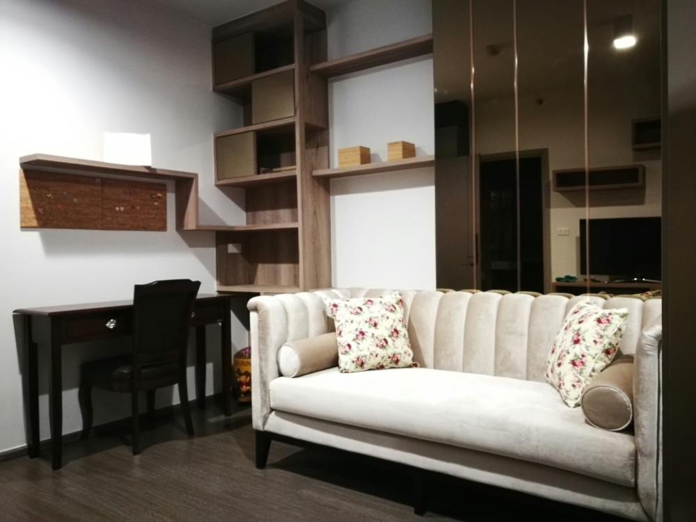 For RentCondoOnnut, Udomsuk : Beautiful room for rent, 17,500 baht, Ideo Sukhumvit 93, 1 bedroom, 32 sq m, 12th floor, fully furnished, beautifully decorated, ready to move in at the end of September.