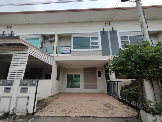 For SaleTownhouseNakhon Pathom : PN669TS0203 2-story townhome for sale near Mahidol University, The Greenery Village 7, Pinklao - Phutthamonthon.