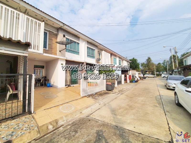 For SaleTownhouseNonthaburi, Bang Yai, Bangbuathong : Townhouse for sale in Wat Lat Pla Duk, Khlong Bang Phai, Bang Yai, Bang Rak Phatthana: Pruksa Ville 69 Village Kanchanaburi - Lat Pla Cat: 2 floors, 18.7 square meters: CODE NN-91210