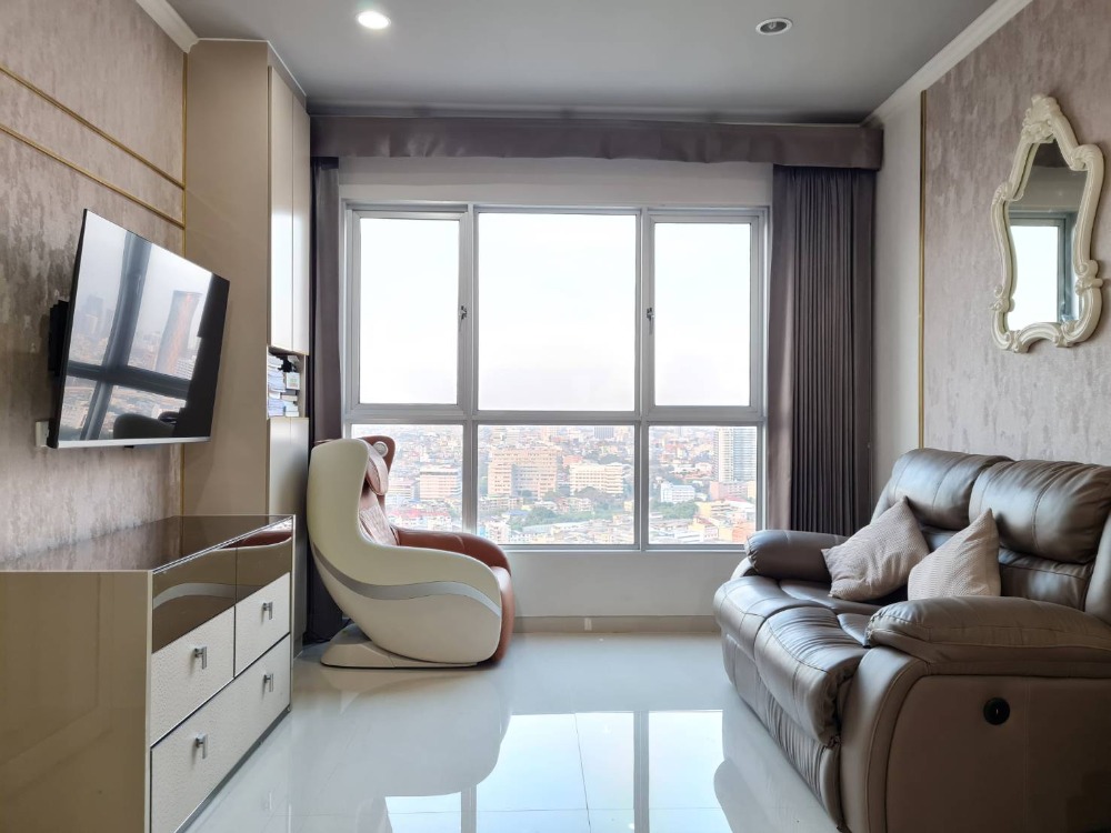 For SaleCondoWongwianyai, Charoennakor : Best 2 Bed Riverview at 30+ floor at ONLY 128,000 per sqm