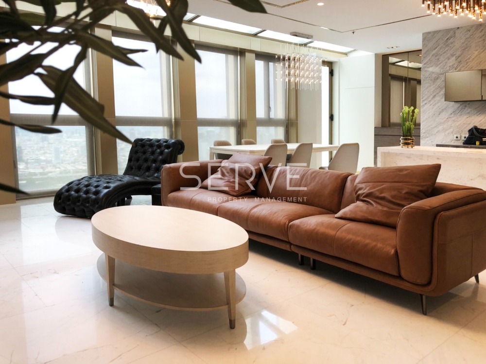 For SaleCondoWitthayu, Chidlom, Langsuan, Ploenchit : 🔥🔥Penthouse 2 Beds 3 Baths Nice Room Unit on Super High Fl. 45+ Next to BTS Phloen Chit at Noble Ploenchit Condo/ Condo For Sale