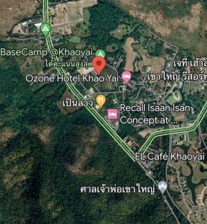 For SaleLandPak Chong KhaoYai : Land for sale in Khao Yai, 3-1-34 Rai, before the checkpoint and Khao Yai Shrine, Thanarat Road.