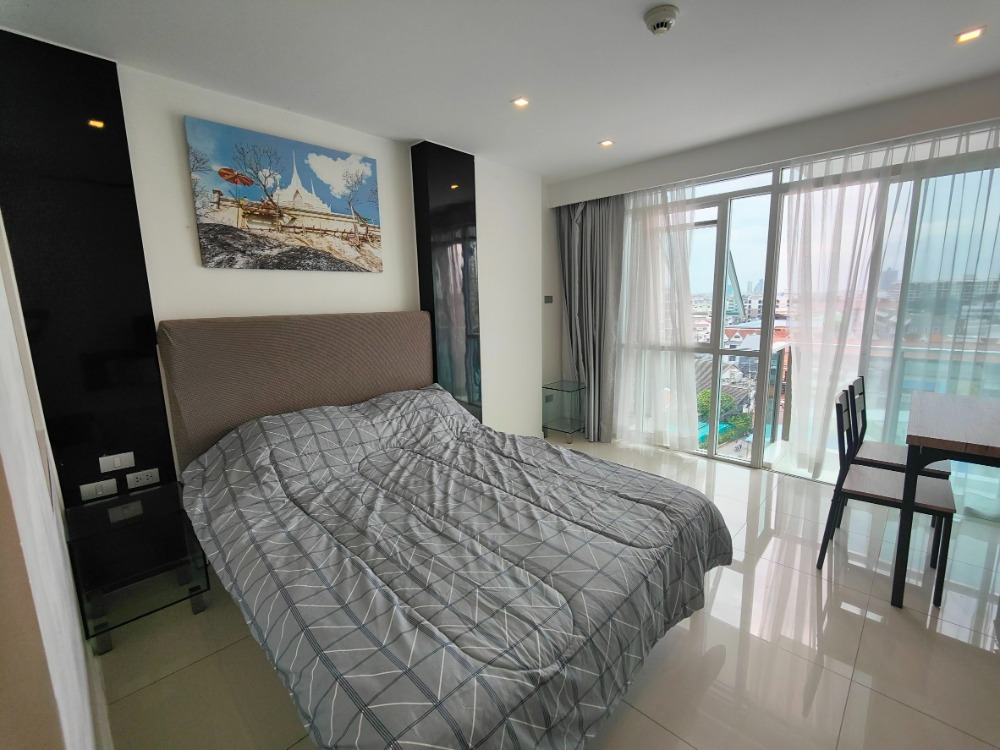 For SaleCondoPattaya, Bangsaen, Chonburi : Condo for sale, City Center Residence, size 24.32 sq.m., Studio 1 bathroom, 8th floor Pattaya