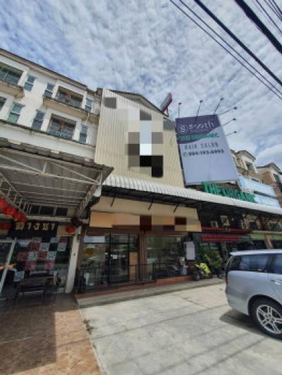 For SaleShophouseNonthaburi, Bang Yai, Bangbuathong : Commercial building for sale, commercial building for sale, 4 and a half floors, 100 sq m., 53 sq m.