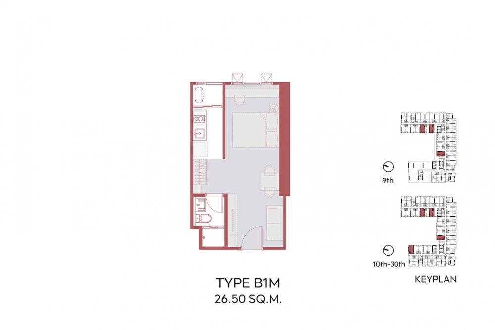 ขายดาวน์คอนโดคลองเตย กล้วยน้ำไท : เจ้าของขายเอง Aspire Sukhumvit-Rama 4 ชั้น 17 Studio ครัวปิด วิวสระว่ายน้ำ ไทป์หายาก