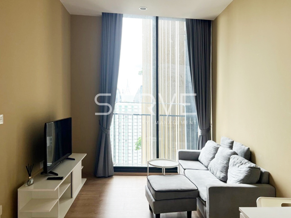 For RentCondoSukhumvit, Asoke, Thonglor : 🔥1 Bed High Fl. 20+ Good View and Good Location Close to BTS Asok & MRT Sukhumvit 550 m. at Noble BE19 Condo / For Rent