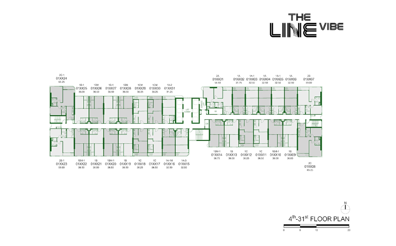 ขายคอนโดลาดพร้าว เซ็นทรัลลาดพร้าว : ขายดาวน์!! 1 ห้องนอน 32 ตร.ม. 3.78 ลบ. +++The line vibe +++Tell&Line 0939256422(จี)