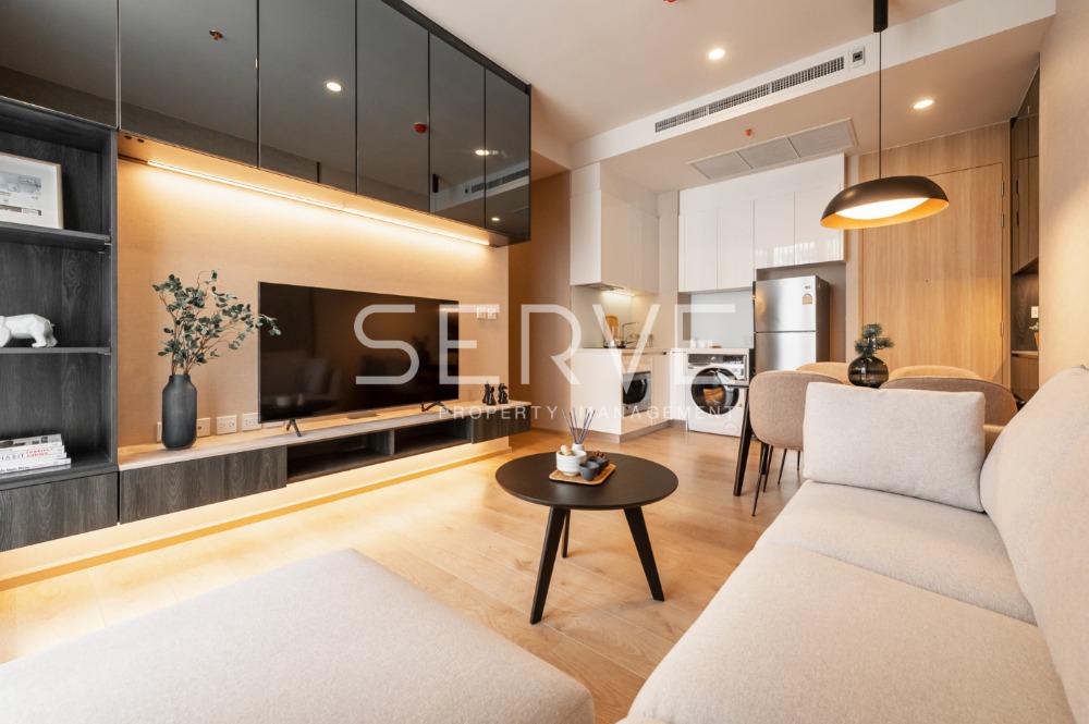 For RentCondoSukhumvit, Asoke, Thonglor : 🔥Modern Style 2 Beds High Fl. Good Location in Asoke Area BTS Asok & MRT Sukhumvit 500 m. at Noble BE19 Condo / For Rent