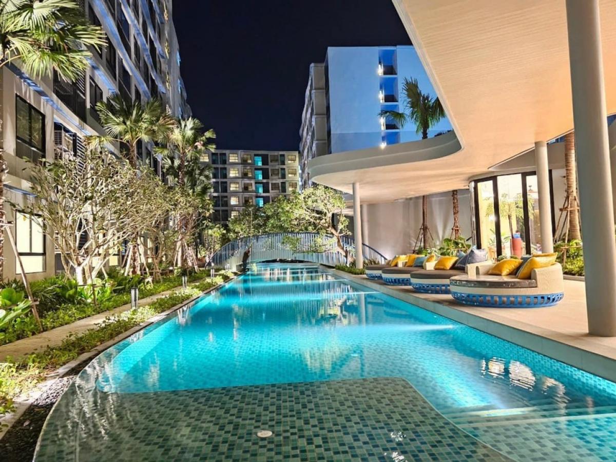 For SaleCondoPhuket : Ready to transfer Dcondo Reef Phuket 1.99 million, latest condo project from Sansiri, fully furnished, good location, 4th floor, corner room