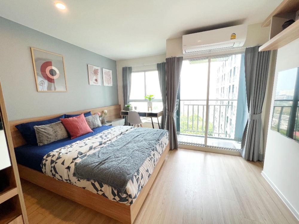 For SaleCondoChaengwatana, Muangthong : Condo for sale, Lumpini Ville Chaengwattana - Pakkret Station, Lumpini Ville Chaengwatthana - Pakkret Station, near BTS Chaengwattana - Pakkret Station, 28 STUDIO format, size 22.75 sq m. Chaeng Watthana Road, Tiwanon Road, Prachachuen Road,