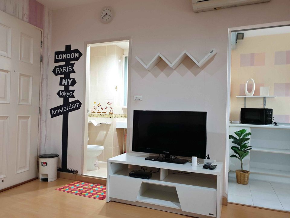 For RentCondoThaphra, Talat Phlu, Wutthakat : Condo for rent, Life @ Tha Phra, 1 bedroom, near BTS Talat Phlu 🔥🔥