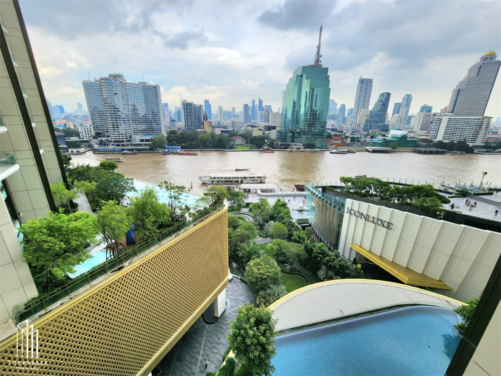 For RentCondoWongwianyai, Charoennakor : Condo for RENT *Magnolias Waterfront Residences has a garden and pool view of the project and ICONSIAM @60,000 Baht