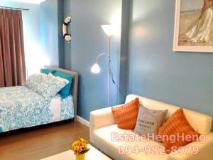 For RentCondoHuahin, Prachuap Khiri Khan, Pran Buri : EHH Condo for rent BAAN KIANG FAH Baan Kiang Fah Hua Hin FL22 31 sq m, beautiful, new, cheapest.