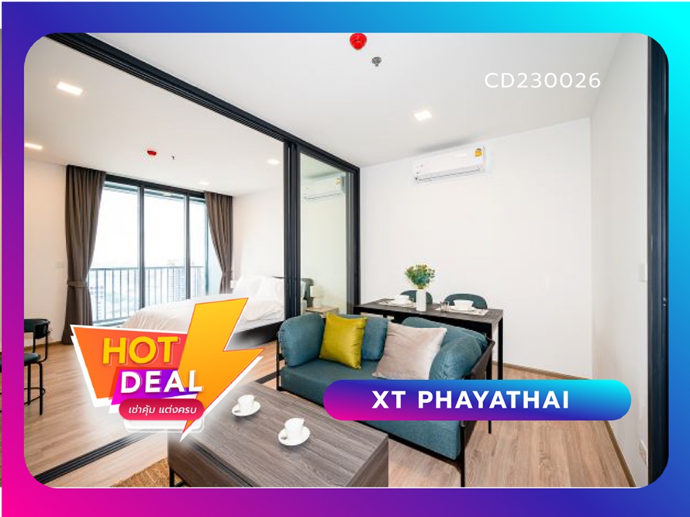 For RentCondoRatchathewi,Phayathai : XT Extend your style at XT condominium. CONDO near all city's landmarks and BTS Phrayathai