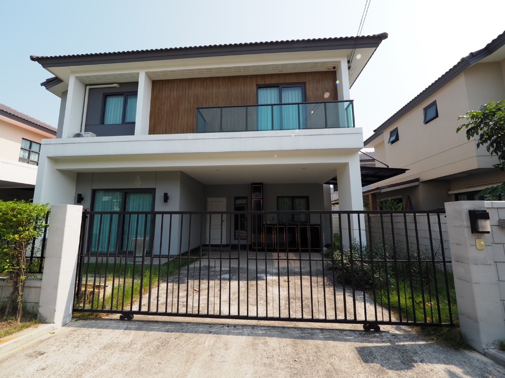 For SaleHouseRathburana, Suksawat : Urgent sale, two-storey detached house, Centro Rama 2 - Phuttha Bucha, 52.5 sq m., very new house condition Luxurious decoration, luxury style ready to move in