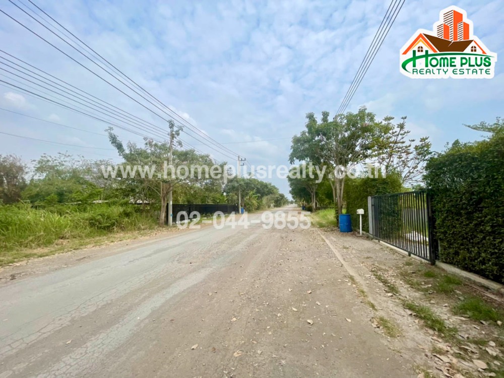 For SaleLandPathum Thani,Rangsit, Thammasat : Allocated land, Nong Suea District, Pathum Thani, area 295.3 square wah (near Pa Wimuttayalai Temple, Khlong 14)