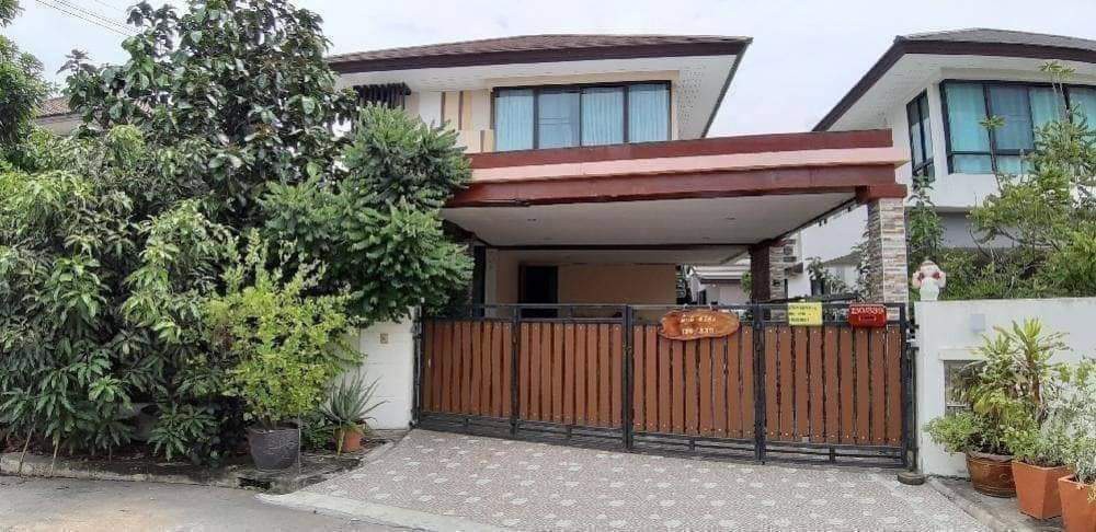 For SaleHousePathum Thani,Rangsit, Thammasat : 🏡P. Selling cheap townhouse in Phonthisan 5 Village, Thanyaburi, Khlong 7, beautiful condition, new, clean.