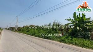 For SaleLandPathum Thani,Rangsit, Thammasat : Land on Rangsit-Nakhon Nayok Klong 2 Road Khlong Luang District, Pathum Thani, area 400 square wah (near Future Park Rangsit), beautiful plot