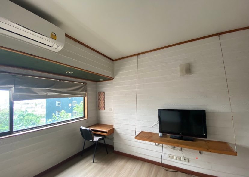 For RentCondoOnnut, Udomsuk : 🔥🔥 Rent Baan On Nut Condominium 🔥🔥 Cheap price, large room, size 40 sq m, 1 bedroom, 1 bathroom, fully furnished, ready to move in, price 9,000 baht