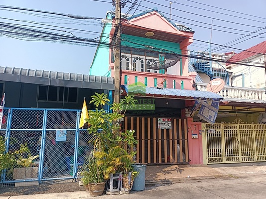 For SaleTownhouseNonthaburi, Bang Yai, Bangbuathong : Prachaniwet Village 3 Soi 19 PRACHANIVES 3 Samakkhi Tha Sai Urgent sale 2-storey townhouse, area 21 sq m, to fill, good location