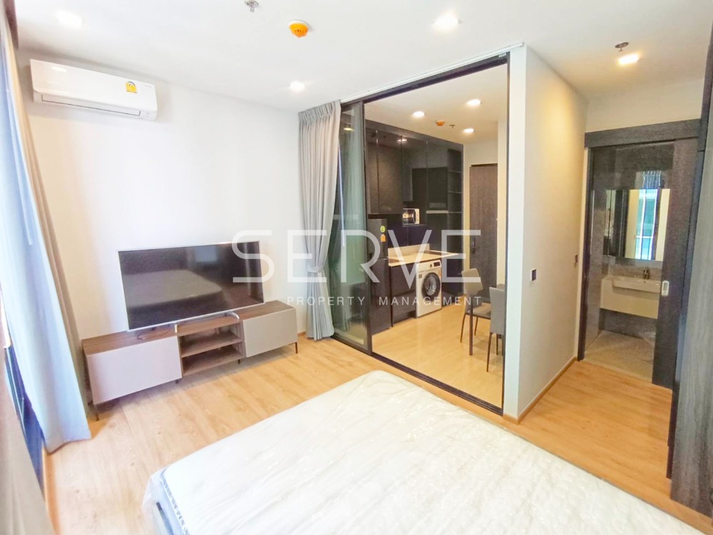 For RentCondoAri,Anusaowaree : 🔥Studio with Partition Nice Decorate New Condo High Rise Good Location BTS Ari 220 m. at Noble Around Ari Condo / For Rent