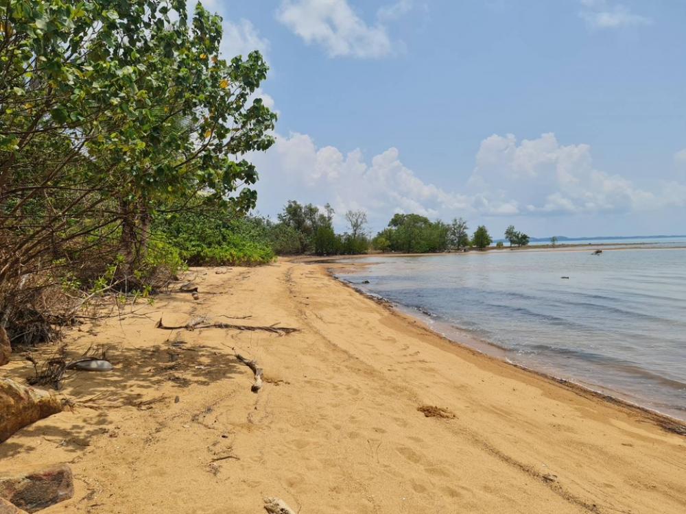 For SaleLandTrat : Land for sale, next to the sea, Koh Chang, Trat Province, area 3-0-41 rai, frontage to the sea, backage to the highway, suitable for investment and tourism.