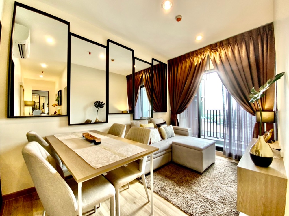 For RentCondoWongwianyai, Charoennakor : (Owner Post) Condo for sale/rent, Niche Mono Charoen Nakhon, ready to own the most beautiful view of the Chao Phraya River curve. 2 bedrooms., 23rd floor with a view of the Chao Phraya River