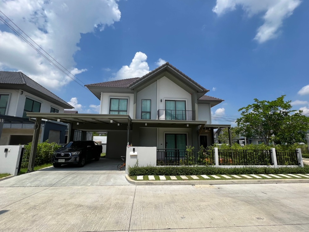 For SaleHouseChaengwatana, Muangthong : [Sell by owner] Single house for sale, corner plot, lots of space //“Venue Flow Chaengwattana//“ 1st hand condition ready