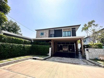 For SaleHouseRama5, Ratchapruek, Bangkruai : 2 storey detached house, Centro Village Ratchaphruek Suan Phak Near Si Rat Expressway