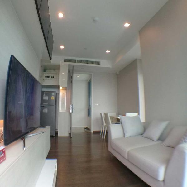 For RentCondoRama9, Petchburi, RCA : For Rent Q Asoke 2 Bedroom 1 Bathroom 45.5 sqm