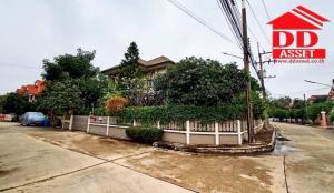 For SaleHouseMahachai Samut Sakhon : 2-storey detached house for sale, Sarin City Project, Chaliang Chan Zone, Samut Sakhon