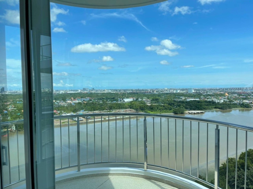 For SaleCondoRama3 (Riverside),Satupadit : 📣Condo for sale Supalai Riva Grand Rama 3 🏢Chao Phraya River/Bang Krachao curve view 2Bedroom with complete furniture and electrical appliances 🔥