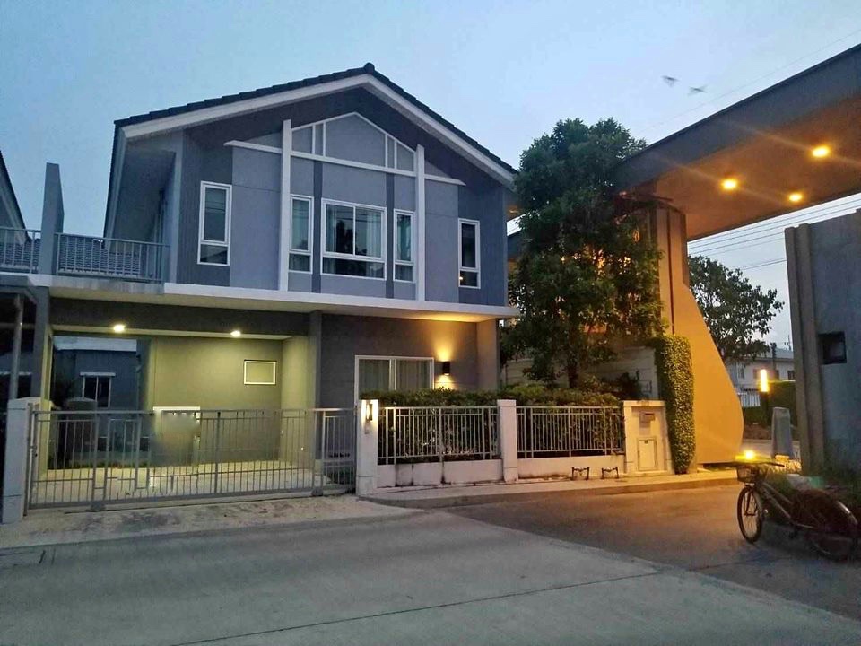 For RentHouseRama5, Ratchapruek, Bangkruai : Single house in the Perfect Park Ratchapruek - Pathum Thani project