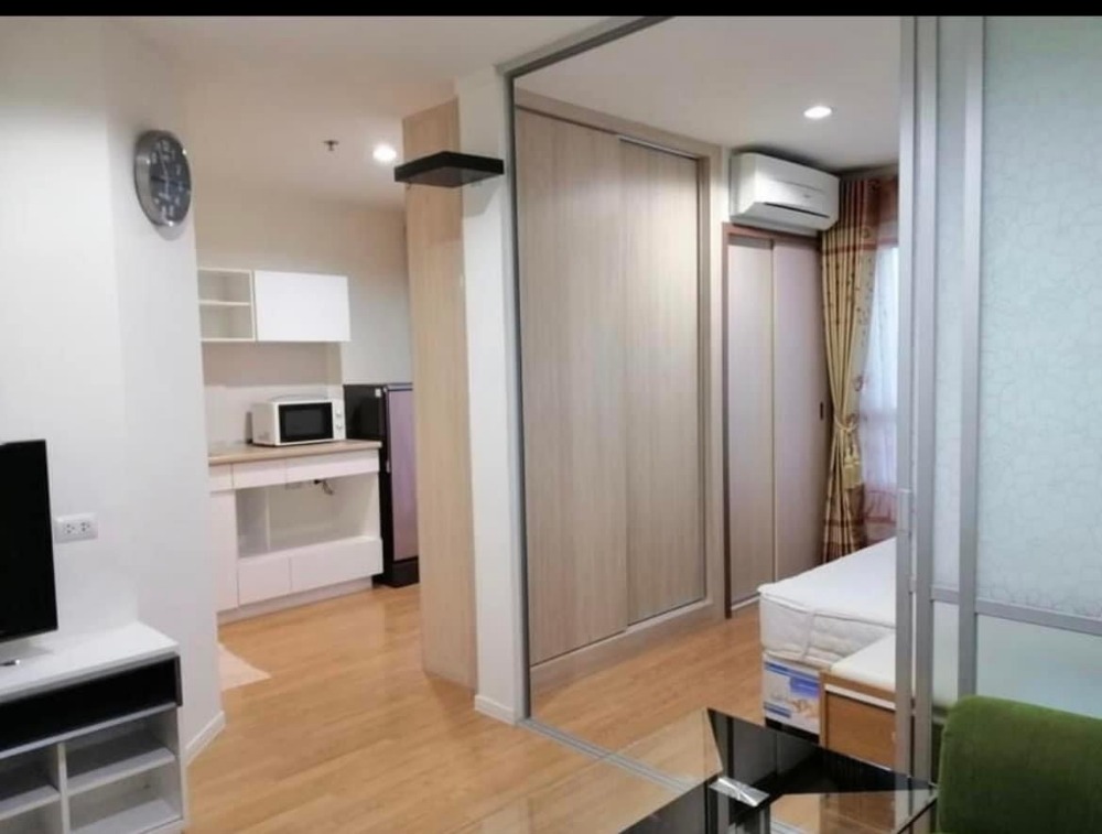 For SaleCondoBangna, Bearing, Lasalle : Condo for sale, Lumpini Mega City Bangna, size 26 sq m, Building B, 10th floor, fully furnished, edge room, clear view, not attached to other buildings, near BTS 1,350,000 baht